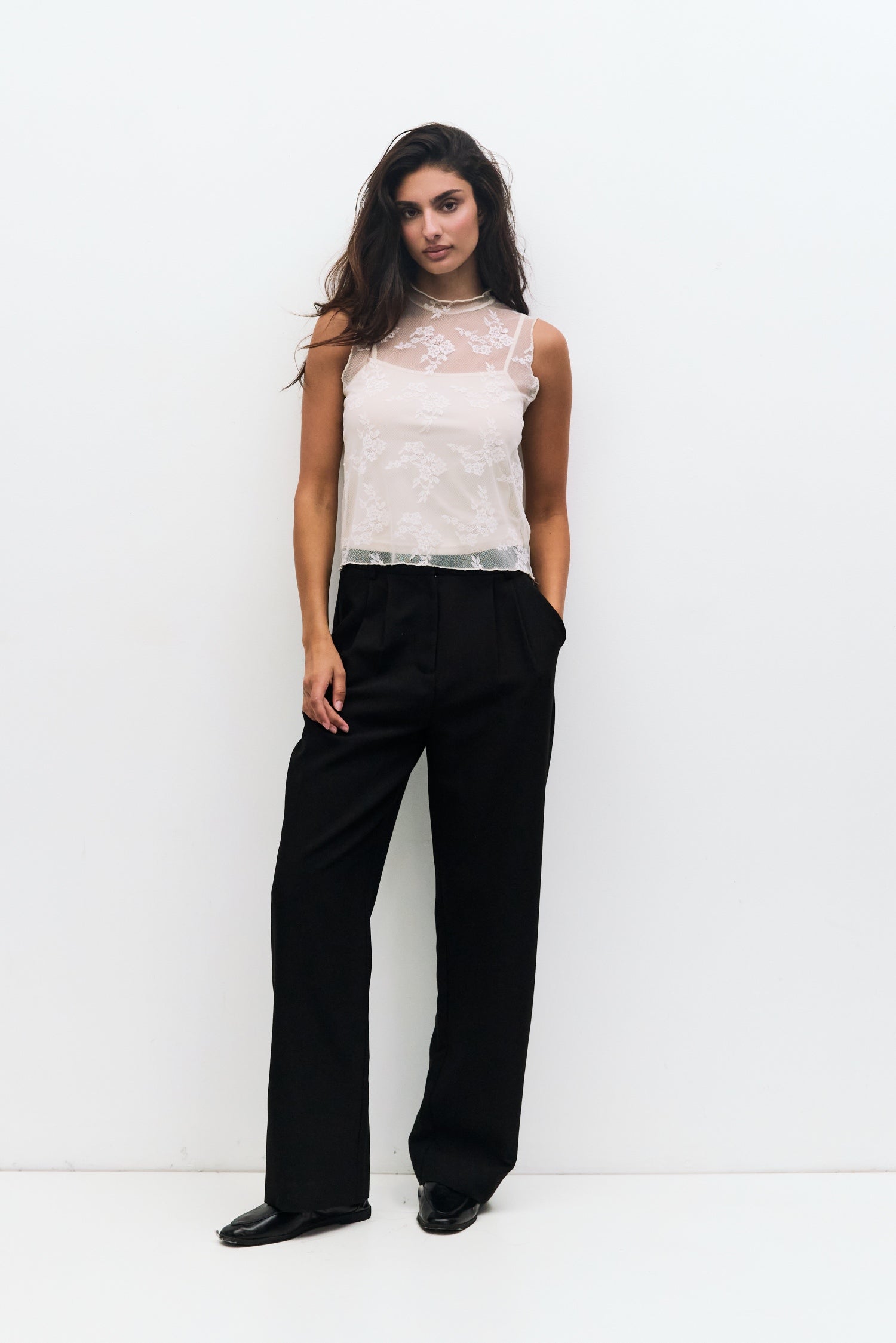 The Jennifer Top | Layered Lace Top