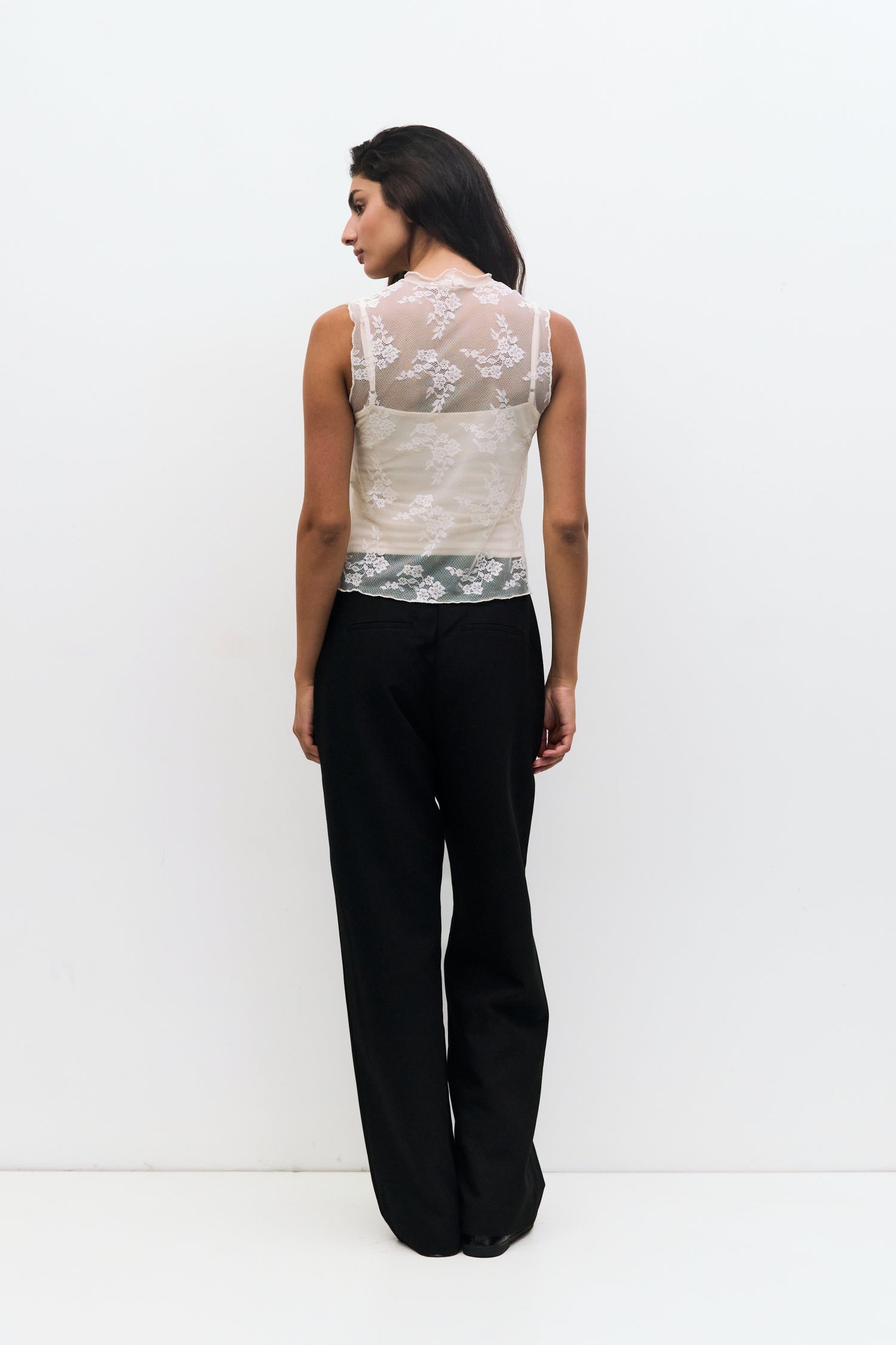 The Jennifer Top | Layered Lace Top