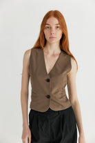 Women's Back Cut Out Vest
