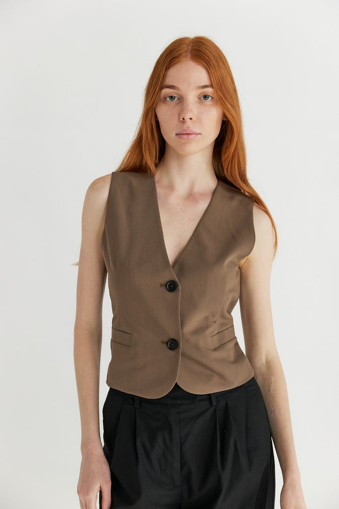 Women's Back Cut Out Vest