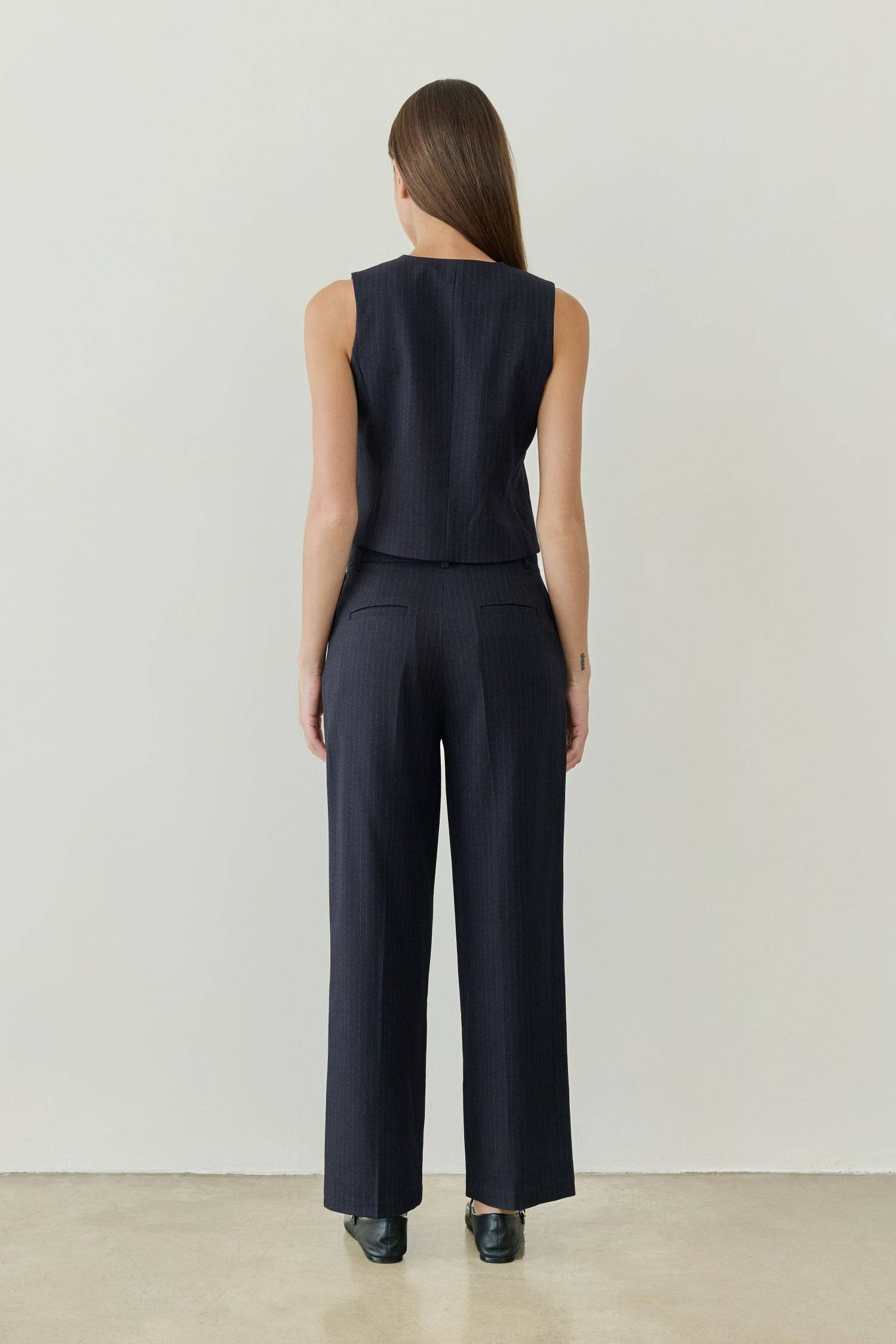 The Kenz Vest | Pinstripe Vest – Mod Ref | Common Market