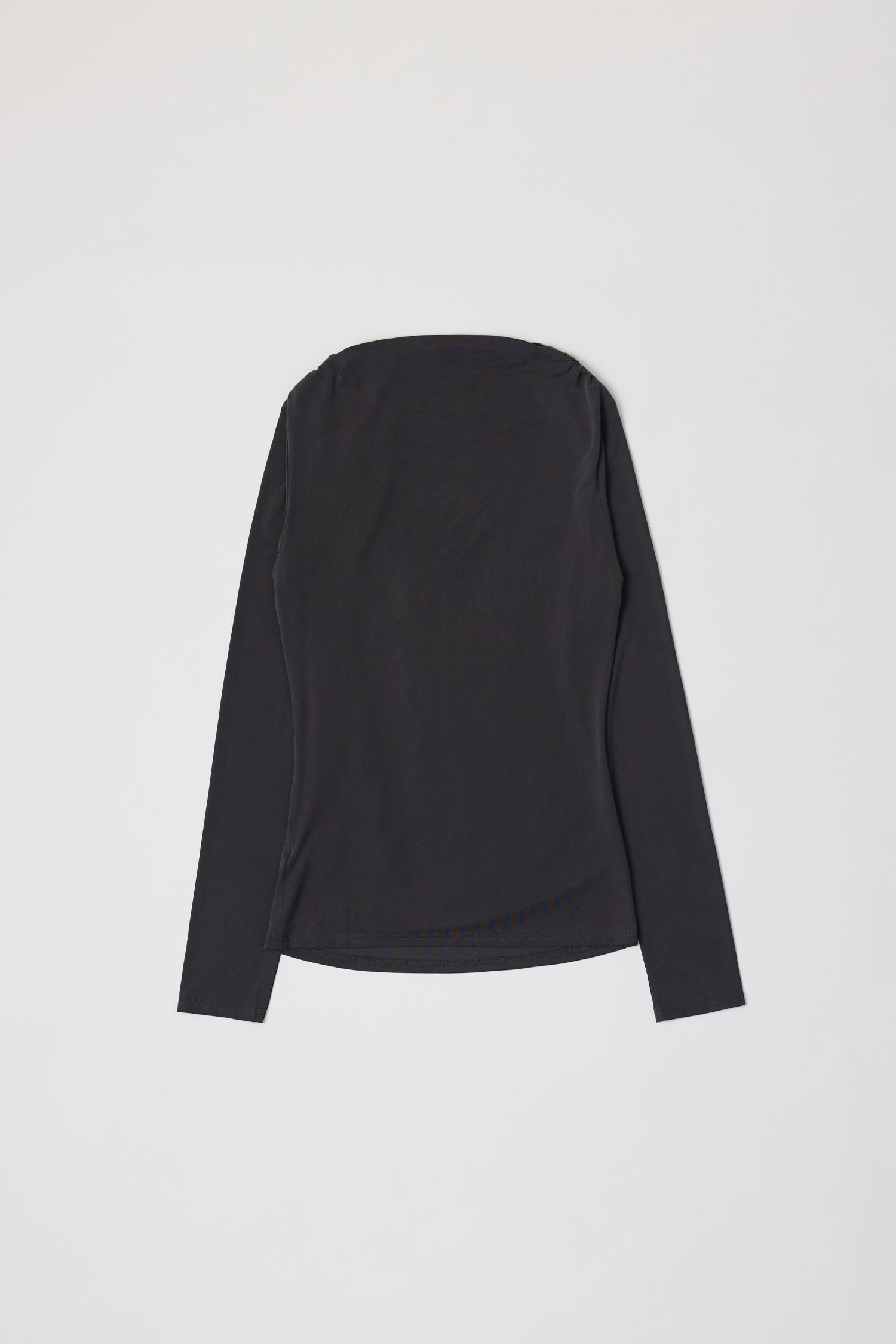 8809551921373, The Calix Top, Tops, All Row, All Row,allrow,brown,Casual,cf-color-black,cf-color-brown,cf-size-l,cf-size-m,cf-size-s,cf-vendor-all-row,Fall,Fitted Top,knit,Knit Top,layer,layering,Layers,Long Sleeve Top,Mock neck,modal,new,Shirred Bodice,Short Sleeve,thin,Tops,Transitional,Winter,Women's,womens top, Information The Calix Top is a mock neck long-sleeve top crafted from a washed modal fabrication offering a soft and comfortable feel. The fitted bodice and straight neckline create a flattering 