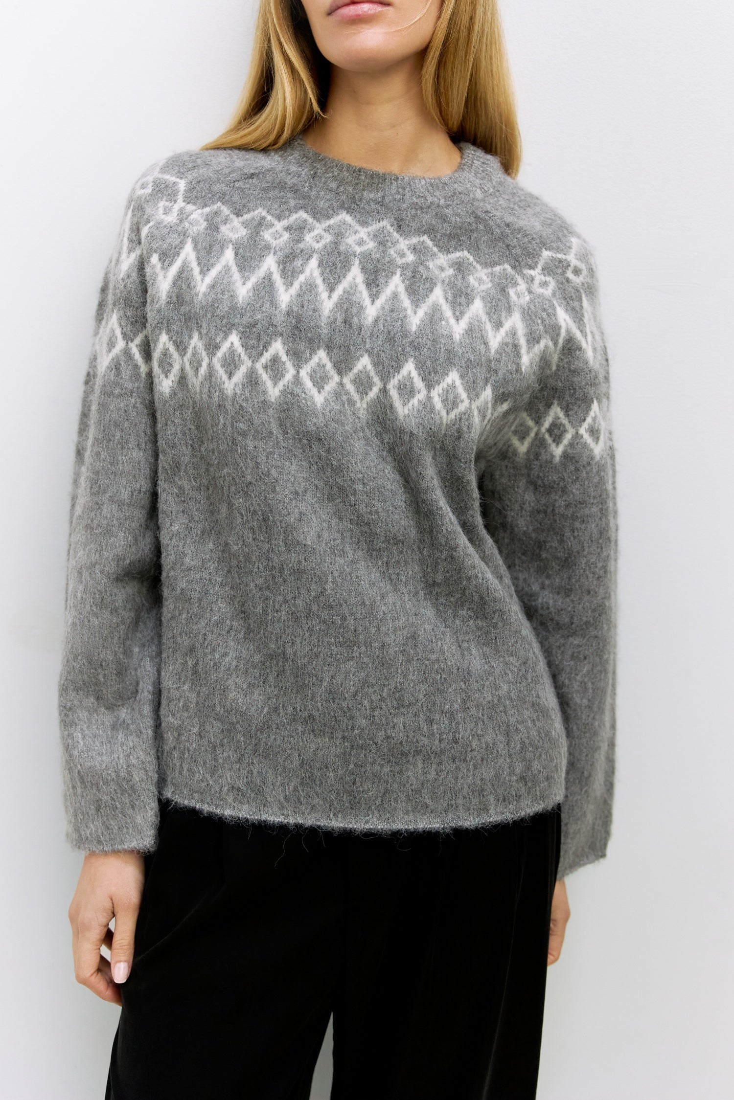 Snidel♡ボーダールーズknit ボーダーフリルカーディガン(カーディガン)｜トップス｜SNIDEL