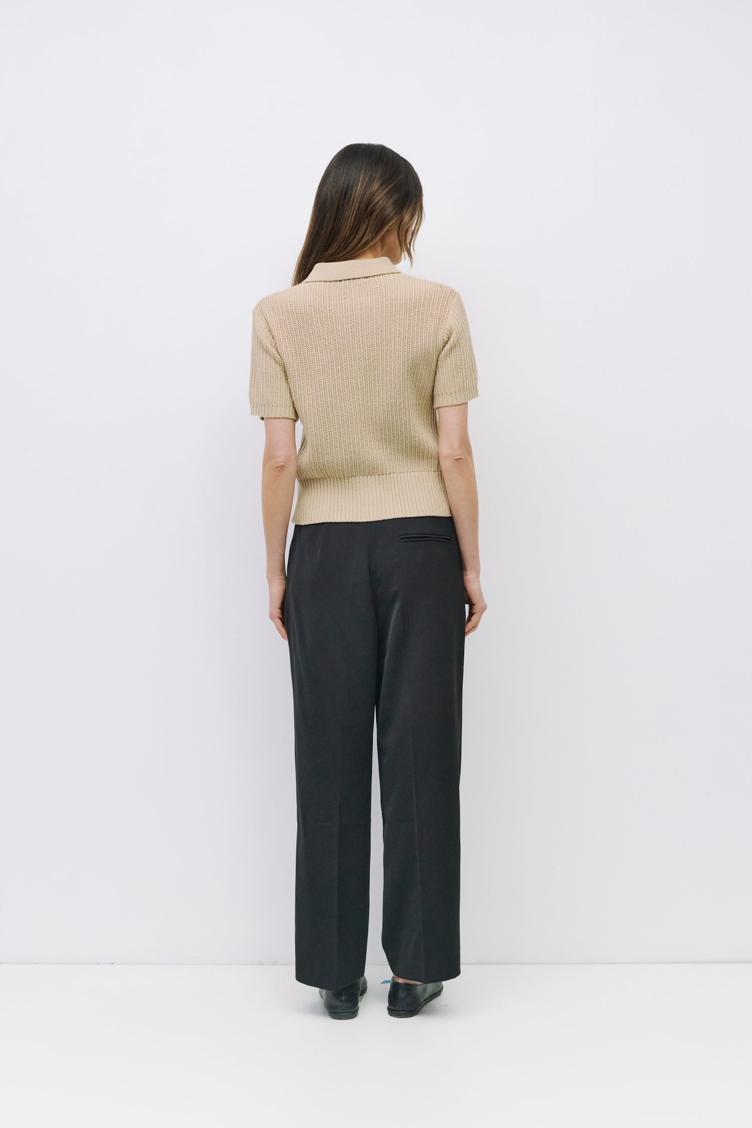 9045652603101, The Nadia Top, Tops, Mod Ref, Casual,cf-color-grey,cf-color-khaki,cf-size-l,cf-size-m,cf-size-s,cf-size-xl,cf-size-xs,cf-vendor-mod-ref,cinched,Cinched Waist,collared,Collared Top,Comfortable,Cotton,Everyday,Grey,Khaki,Knit,mid weight,Mod Ref,modref,new,Relaxed,Relaxed Fit,Rib Knit,Short Sleeve,Soft Knit,Top,Tops,Transitional,Women's,womens top,Zip Up, Information The Nadia Top is a short-sleeve knit top crafted from a midweight open knit for a breathable feel, collared neckline, and a front 