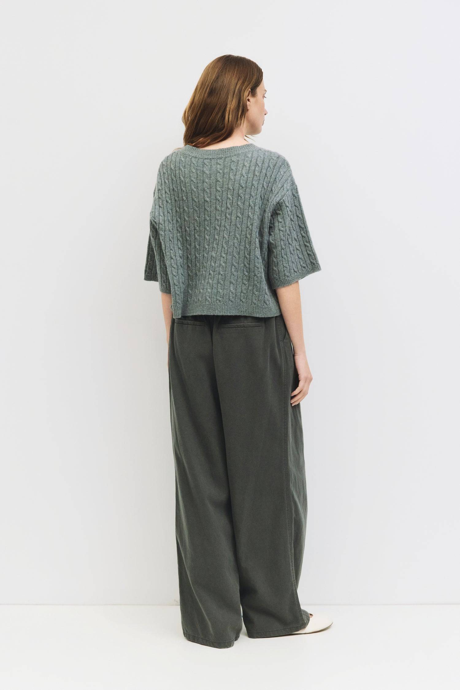 エムズグレイシーカーディガン&スカーフ Maeve Cashmere Blend Scarf Cardigan Sweater | Anthropologie