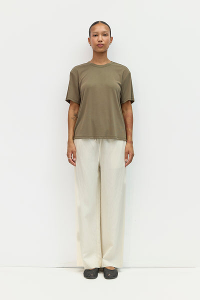 The Lee Top | Modal Cupro Knit T-Shirt