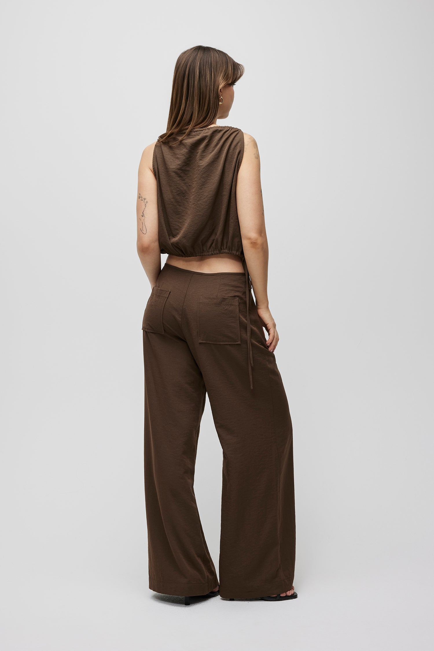 The Shar Pants | Tie Front Lightweight Pants