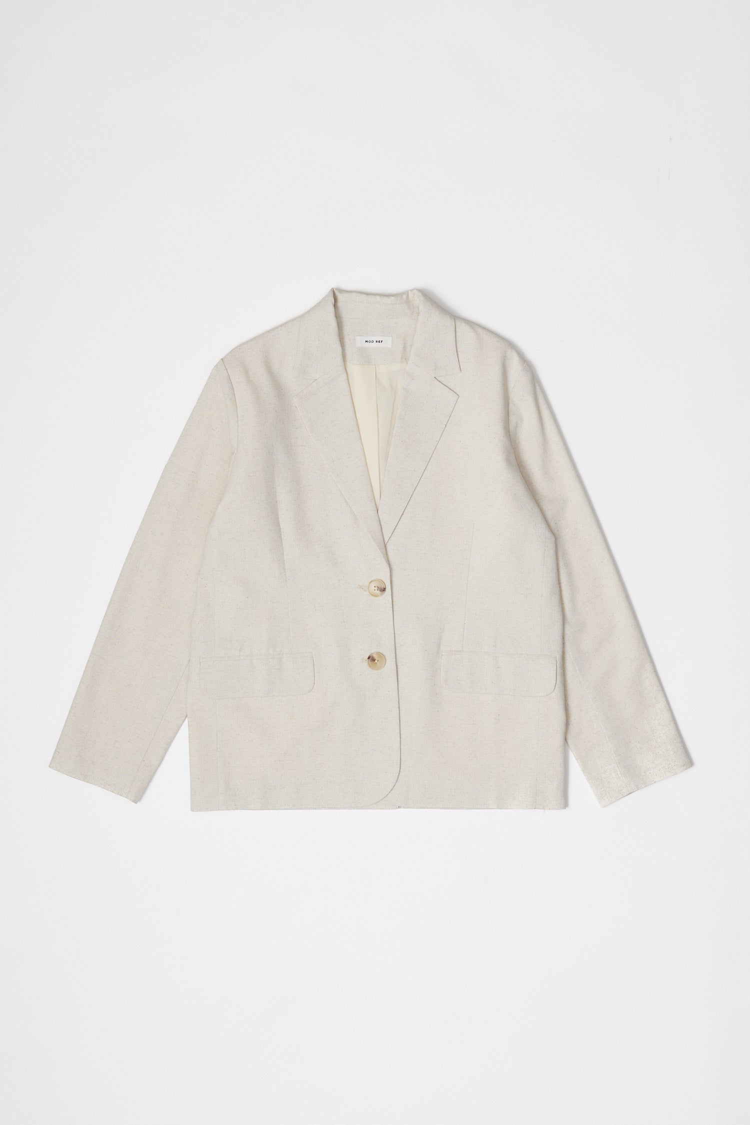 The Margaret Blazer | Relaxed Linen Blazer – Mod Ref