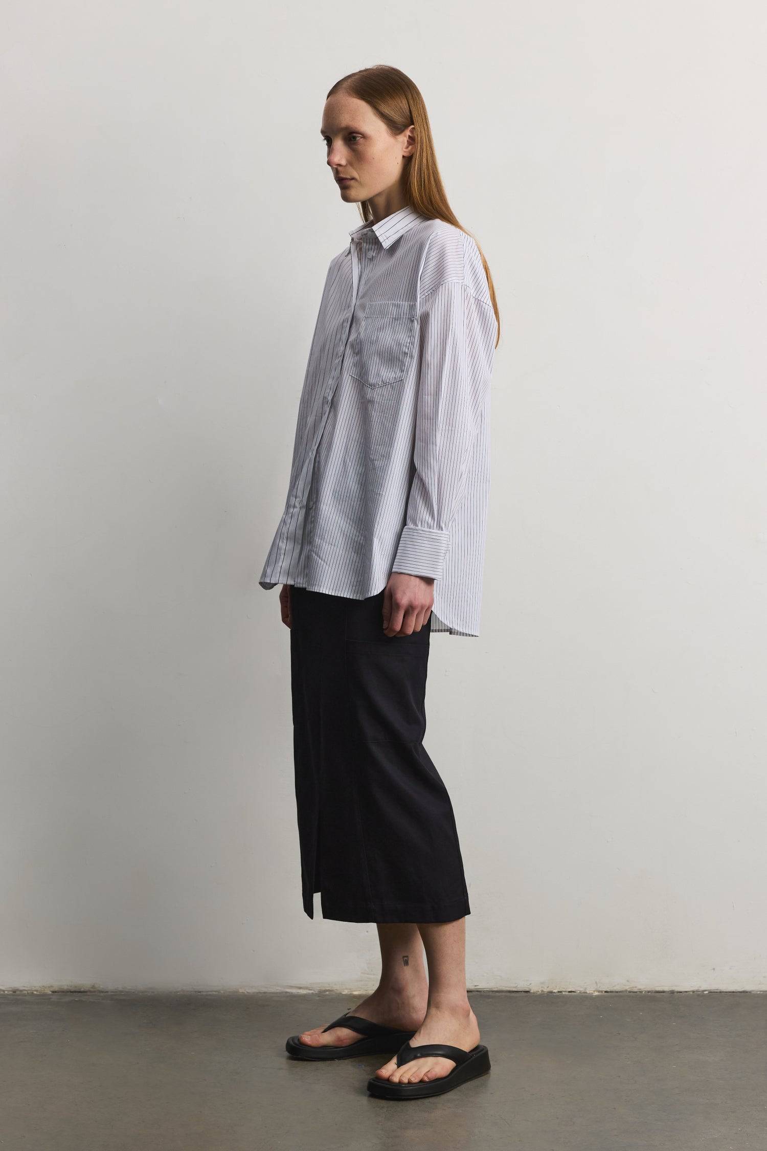 トップス WOOL MAX GABARDINE HAND PAINTED SHIRTS ST-24027-TURQUOISE-01_1_1600x.