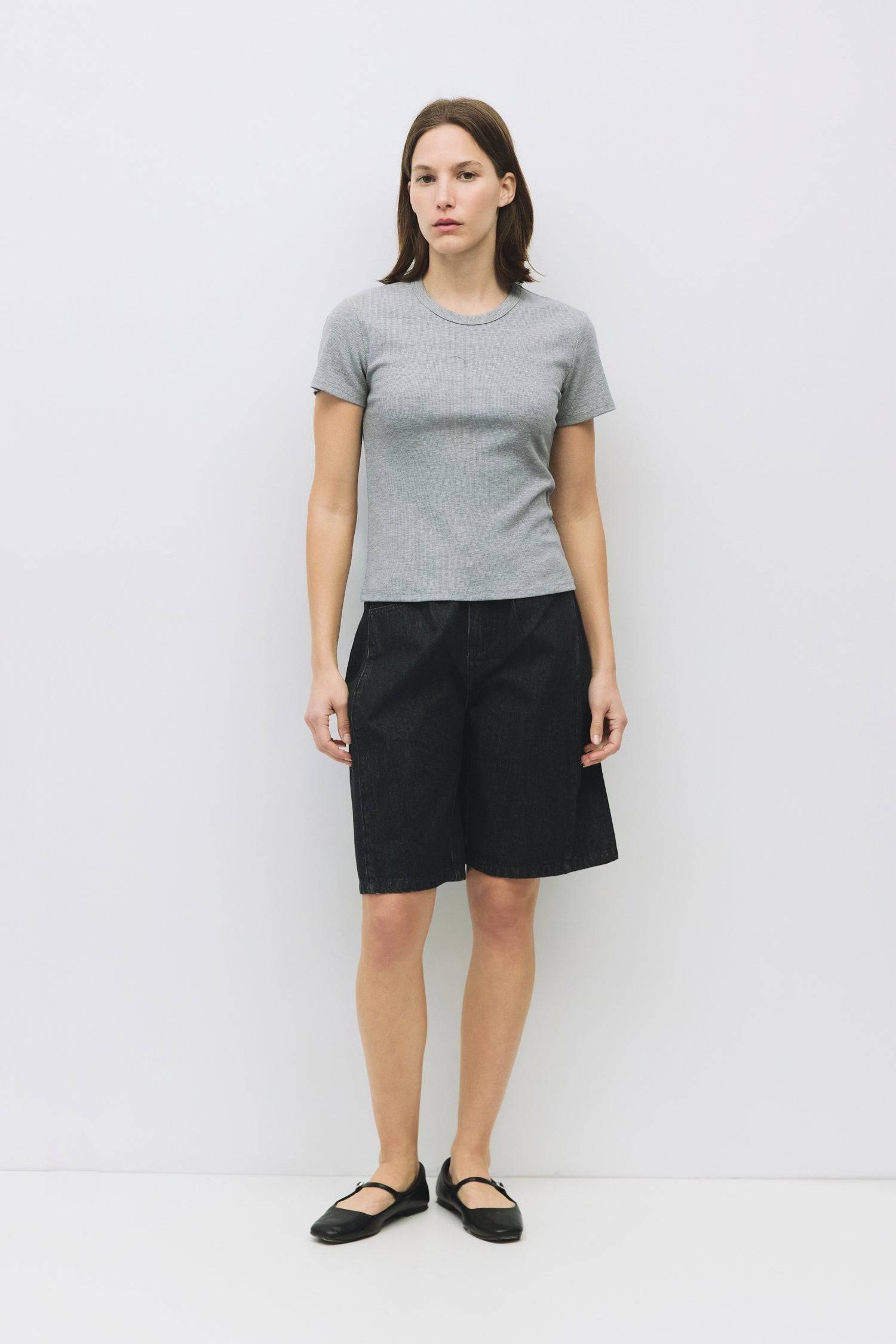 8983731699933, The Miller Top, Tops, Mod Ref, 90s,Basic,Basics,Black,Blue,Casual,cf-color-black,cf-color-blue,cf-color-white,cf-size-l,cf-size-m,cf-size-s,cf-vendor-mod-ref,Comfortable,Crew Neck,Crew Neckline,Everyday,Form Fitting,Ribbed,Ribbed Fabric,Ribbed Top,Short Sleeve,Spring,stretch,Stretchy,Summer,Tee,Tops,Transitional,white,Women's, Information The Miller Top is a short-sleeve ribbed tee made from a heavy-weight knit for a structured, comfortable fit. With its classic round neckline, it’s a versati