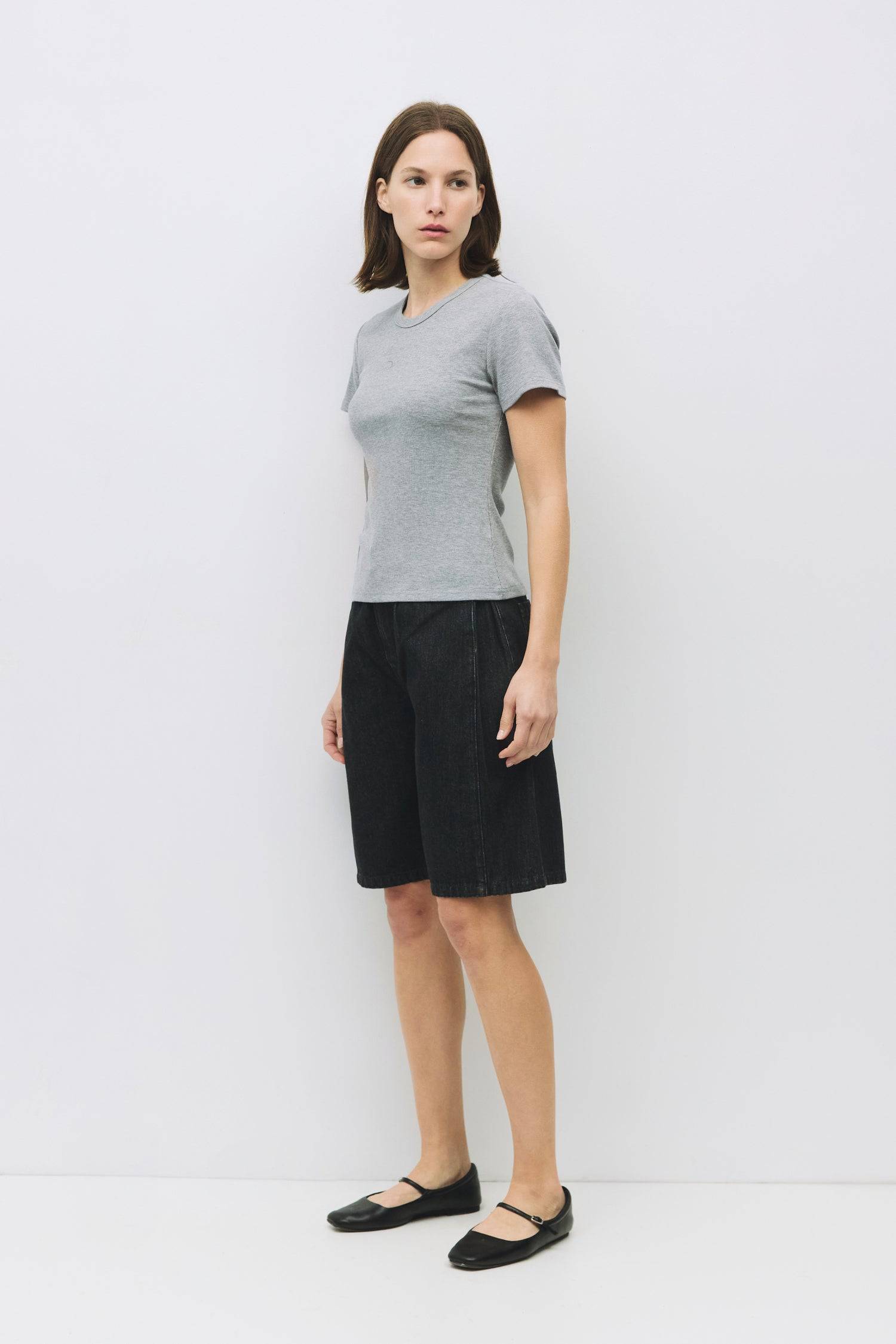 8983731699933, The Miller Top, Tops, Mod Ref, 90s,Basic,Basics,Black,Blue,Casual,cf-color-black,cf-color-blue,cf-color-white,cf-size-l,cf-size-m,cf-size-s,cf-vendor-mod-ref,Comfortable,Crew Neck,Crew Neckline,Everyday,Form Fitting,Ribbed,Ribbed Fabric,Ribbed Top,Short Sleeve,Spring,stretch,Stretchy,Summer,Tee,Tops,Transitional,white,Women's, Information The Miller Top is a short-sleeve ribbed tee made from a heavy-weight knit for a structured, comfortable fit. With its classic round neckline, it’s a versati