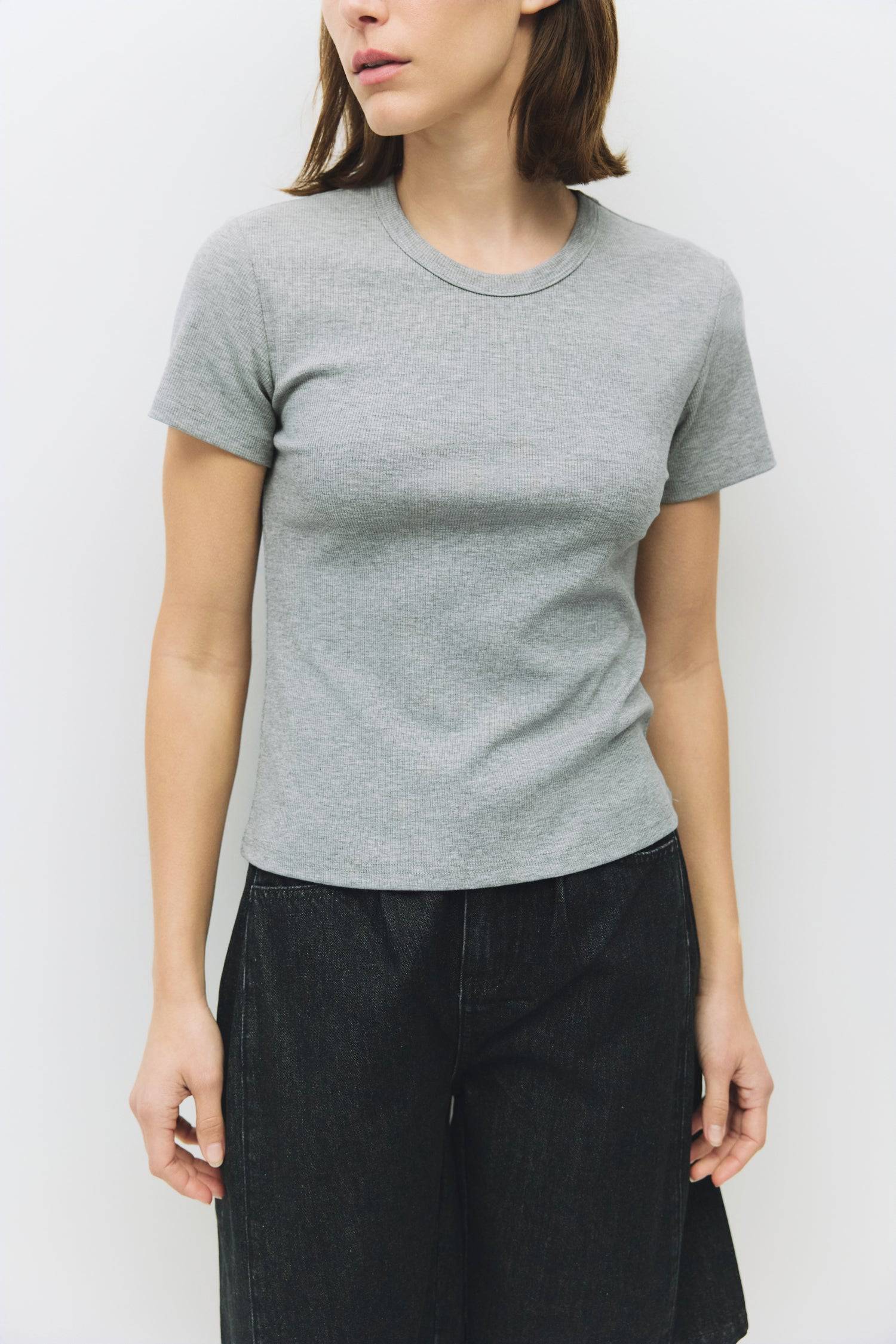 8983731699933, The Miller Top, Tops, Mod Ref, 90s,Basic,Basics,Black,Blue,Casual,cf-color-black,cf-color-blue,cf-color-white,cf-size-l,cf-size-m,cf-size-s,cf-vendor-mod-ref,Comfortable,Crew Neck,Crew Neckline,Everyday,Form Fitting,Ribbed,Ribbed Fabric,Ribbed Top,Short Sleeve,Spring,stretch,Stretchy,Summer,Tee,Tops,Transitional,white,Women's, Information The Miller Top is a short-sleeve ribbed tee made from a heavy-weight knit for a structured, comfortable fit. With its classic round neckline, it’s a versati