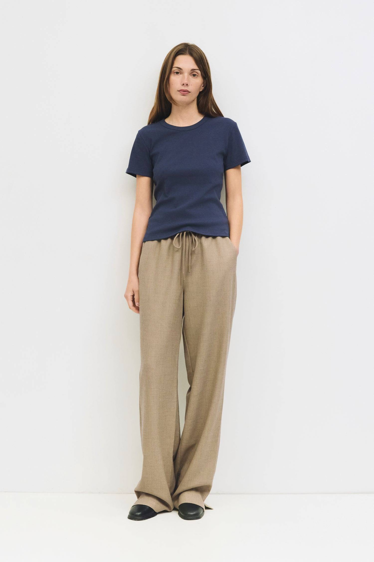 8983731699933, The Miller Top, Tops, Mod Ref, 90s,Basic,Basics,Black,Blue,Casual,cf-color-black,cf-color-blue,cf-color-white,cf-size-l,cf-size-m,cf-size-s,cf-vendor-mod-ref,Comfortable,Crew Neck,Crew Neckline,Everyday,Form Fitting,Ribbed,Ribbed Fabric,Ribbed Top,Short Sleeve,Spring,stretch,Stretchy,Summer,Tee,Tops,Transitional,white,Women's, Information The Miller Top is a short-sleeve ribbed tee made from a heavy-weight knit for a structured, comfortable fit. With its classic round neckline, it’s a versati