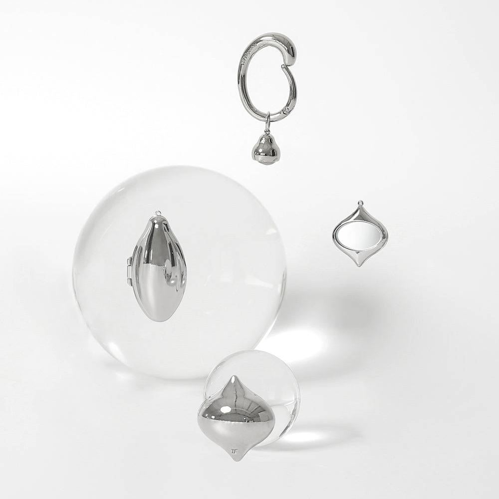 美品 the empathist SEED KEYRING MIRROR セット The Seed Mirror Pendant | The Empathist