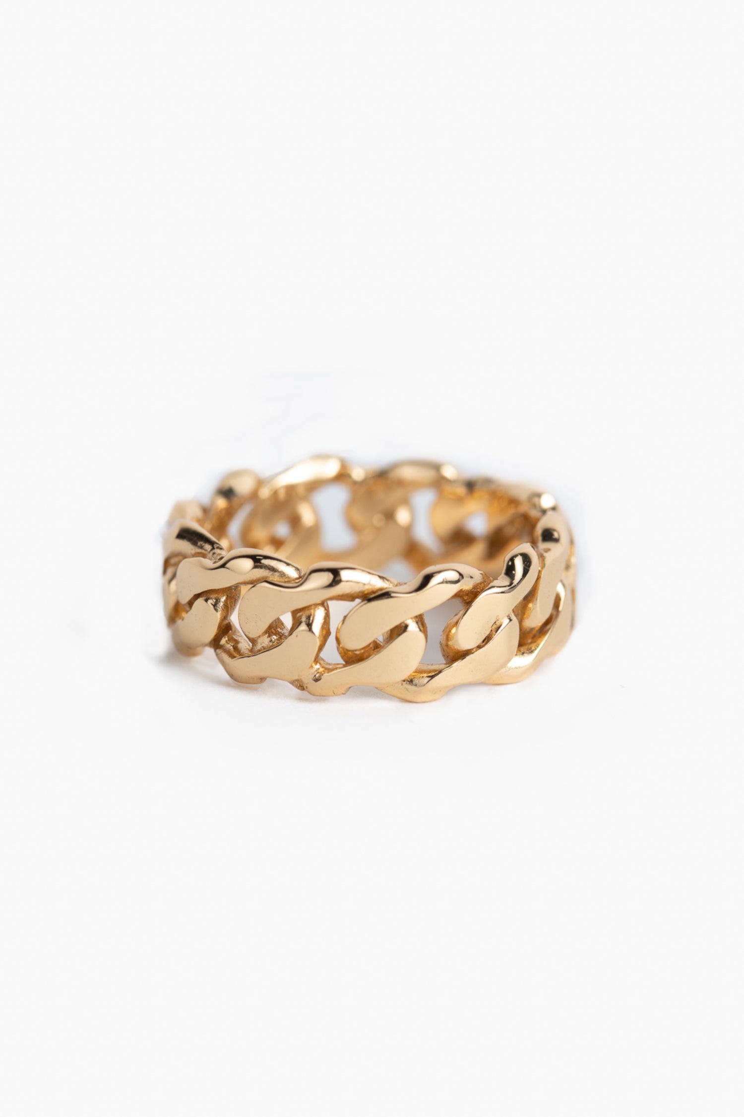 Carson Gold Stackable Ring Band - Waterproof Ring