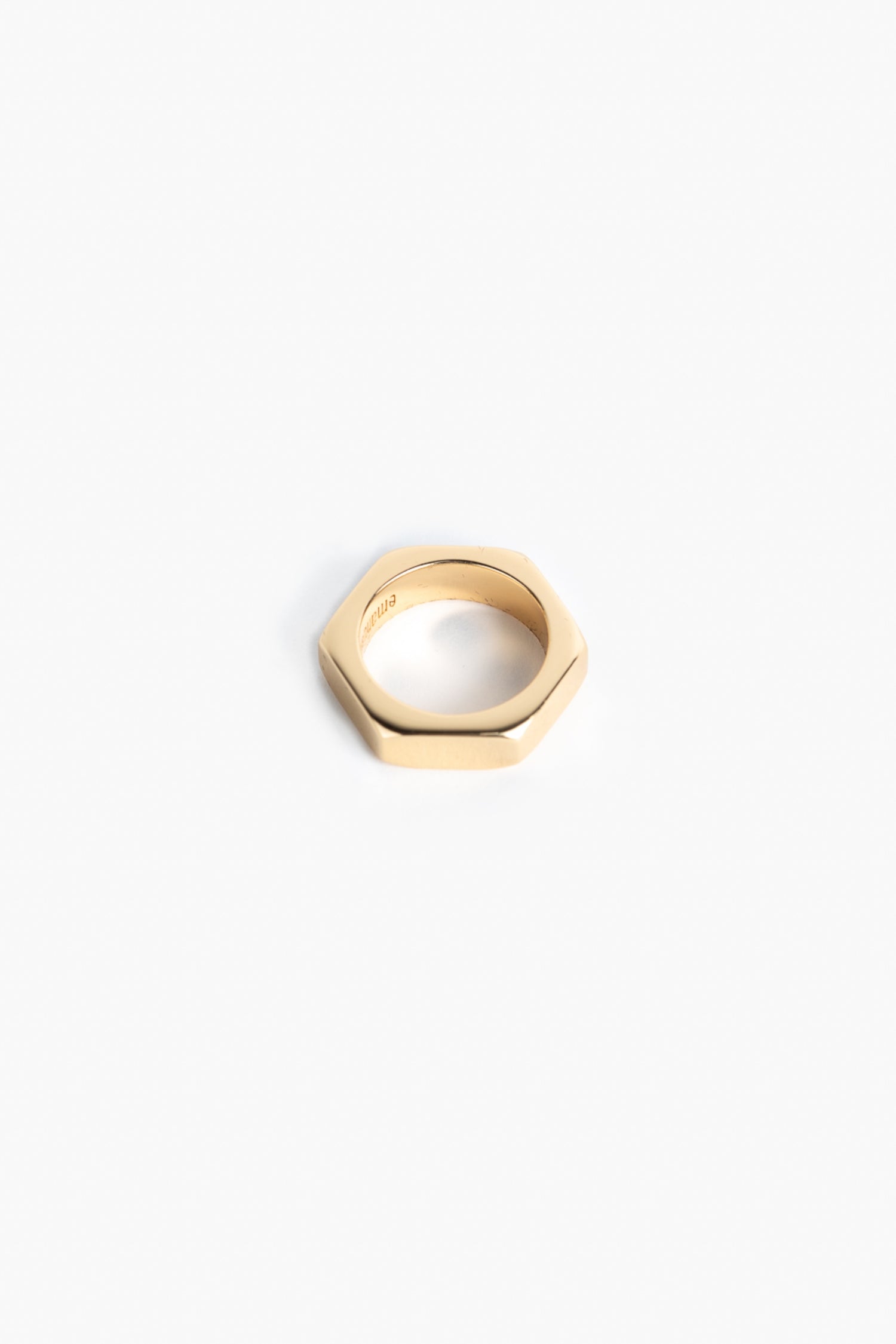 Handcrafted Bolt-Shape Ring 